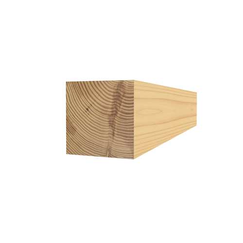 Carré en pin clair jointé 3/4 po x 3/4 po x 8 pi