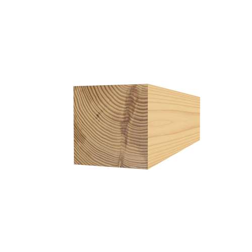 Carré en pin clair jointé 1 1/16 po x 1 1/16 po x 8 pi
