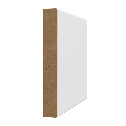 Plinthe rectangulaire en fibre de bois 1/2 po x 3 1/2 po x 8 pi