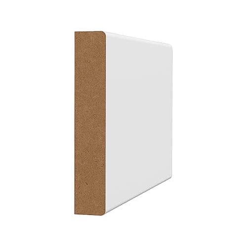 Plinthe rectangle en fibre de bois 3/8 po x 2 1/8 po x 14 pi