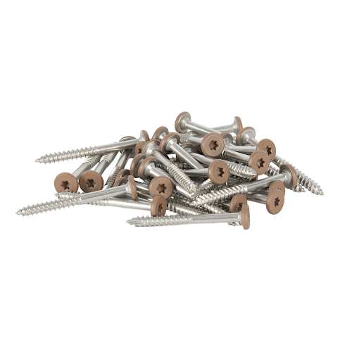 Vis pour fascia composite Trex 1 7/8 po Brun rosé #65 Pqt/100