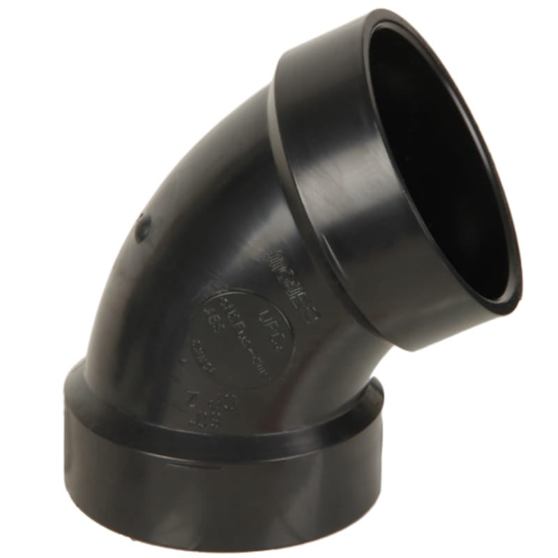Coude 60° ABS 1 1/2 po (F x F)