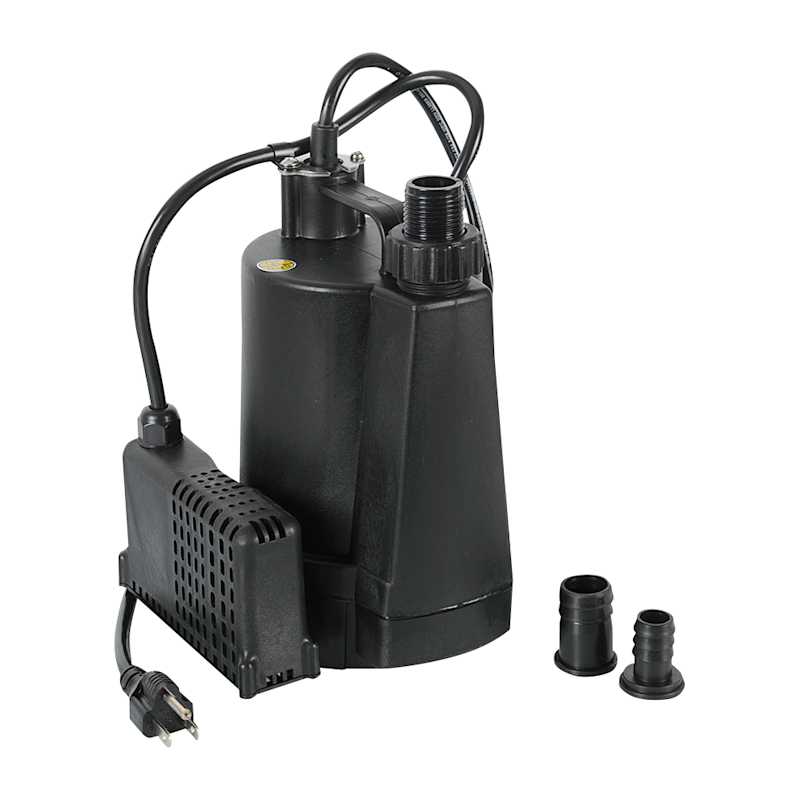 Pompe utilitaire submersible 1 4 c v