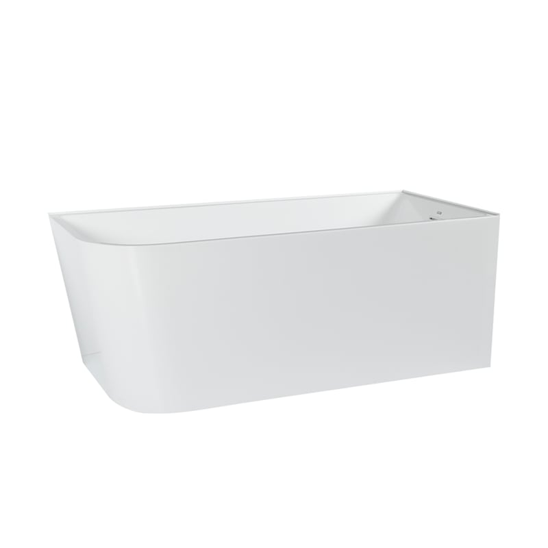 Baignoire en coin Hudson drain à droite 59 po x 27 3/4 po TASSILI SUPRA