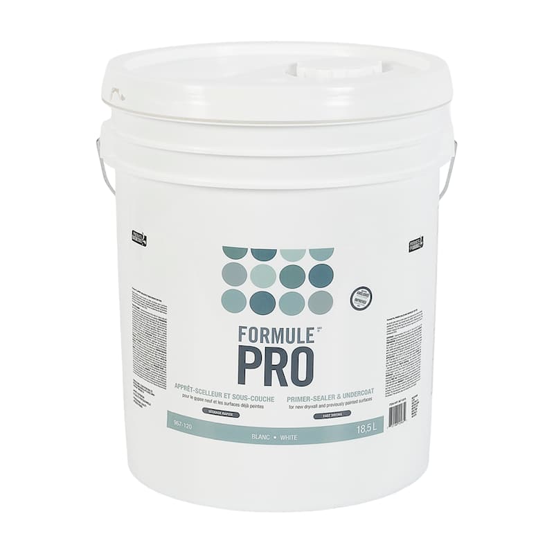 Apprêt-scelleur et sous-couche au latex d'intérieur Formule Pro 18,9 L