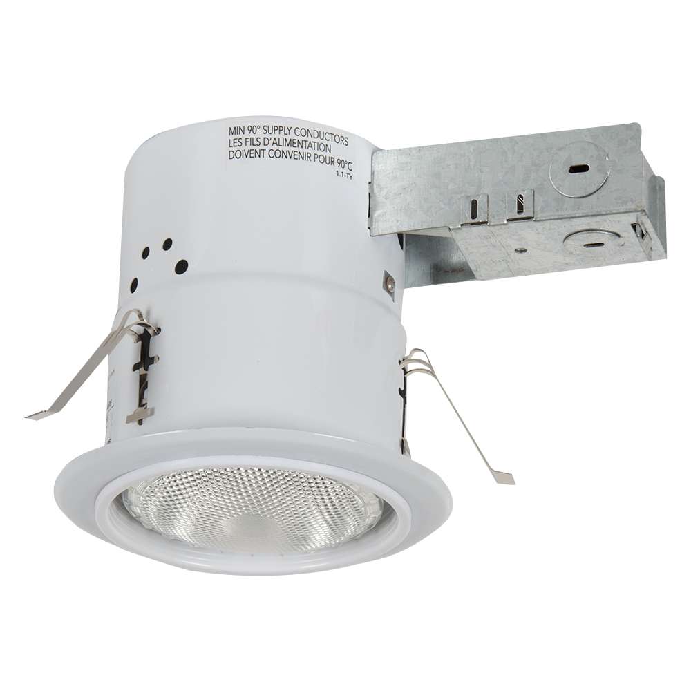 Encastré blanc 4 1/2 po