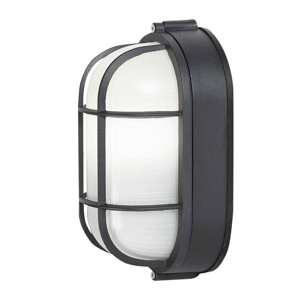 Applique murale d’extérieur noire 1 lumière
