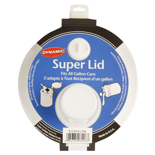 Couvercle verseur pour contenant de peinture