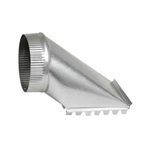 Prise supérieure galvanisée 4 po