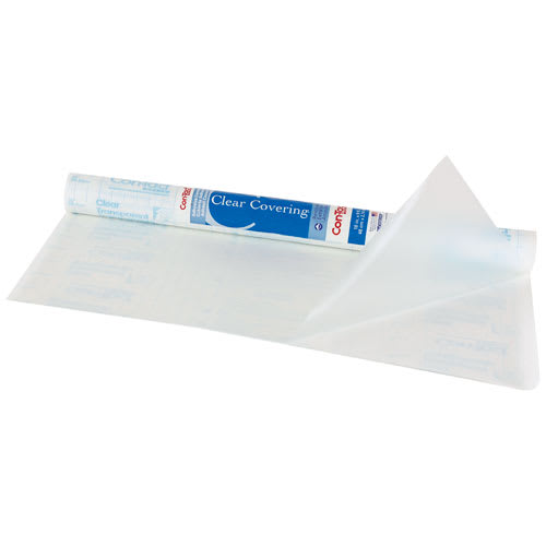 Revêtement autocollant pour armoires clair 18 po x 9 pi