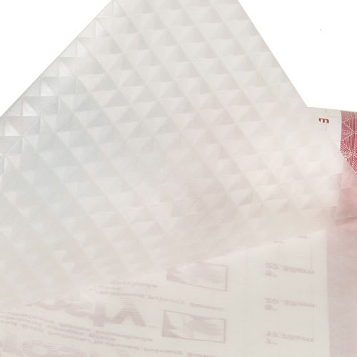 Revêtement autocollant pour armoires givré 18 po x 9 pi