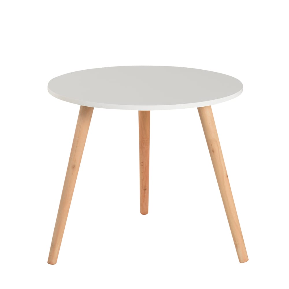 Table d'appoint blanche