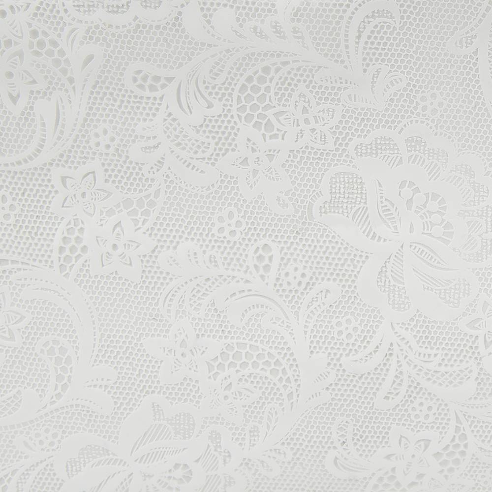 Pellicule autoadhésive pour fenêtres dentelle 18 po x 9 pi