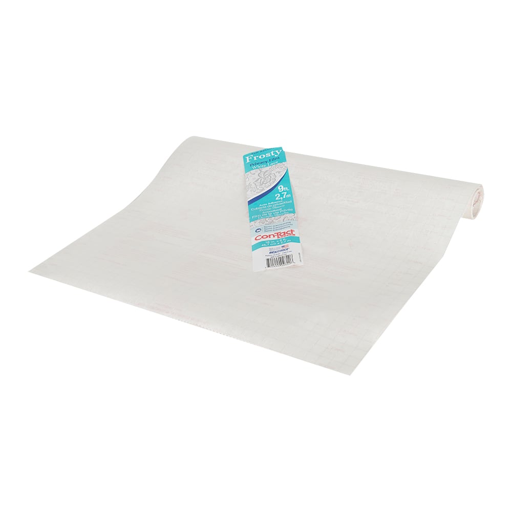 Pellicule autoadhésive pour fenêtres dentelle 18 po x 9 pi