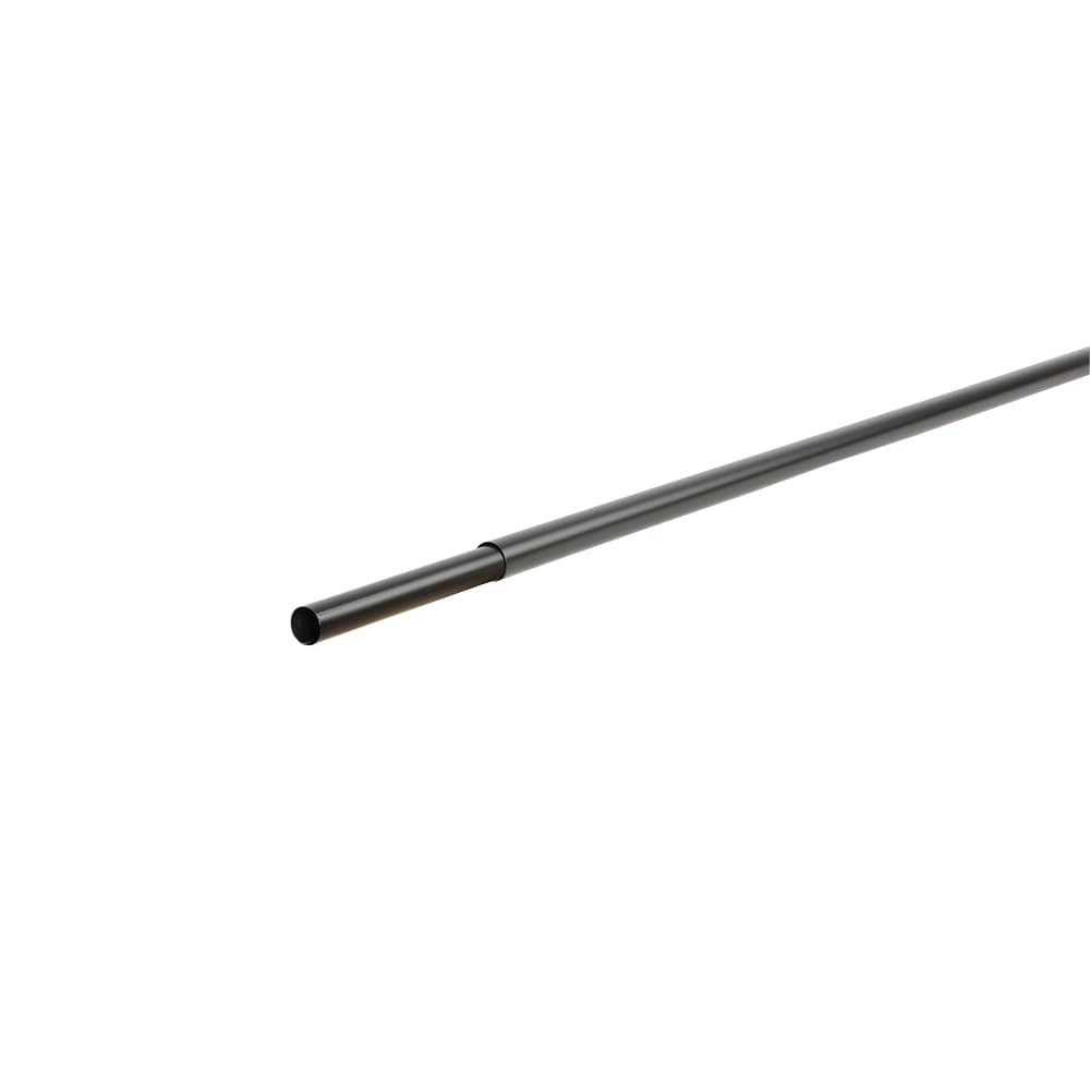 Tringle à rideaux avec supports noire 47 1/4 po à 84 po VERTUO