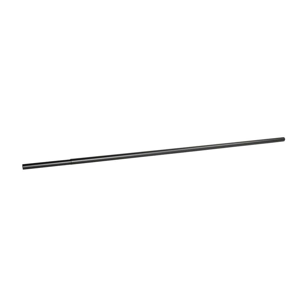 Tringle à rideaux avec supports noire 63 po à 120 po VERTUO