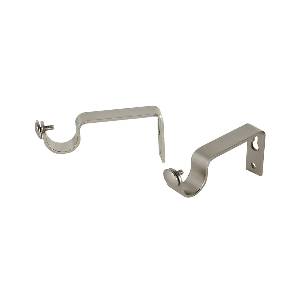 Supports pour tringle à rideaux acier inoxydable Pqt/2 VERTUO