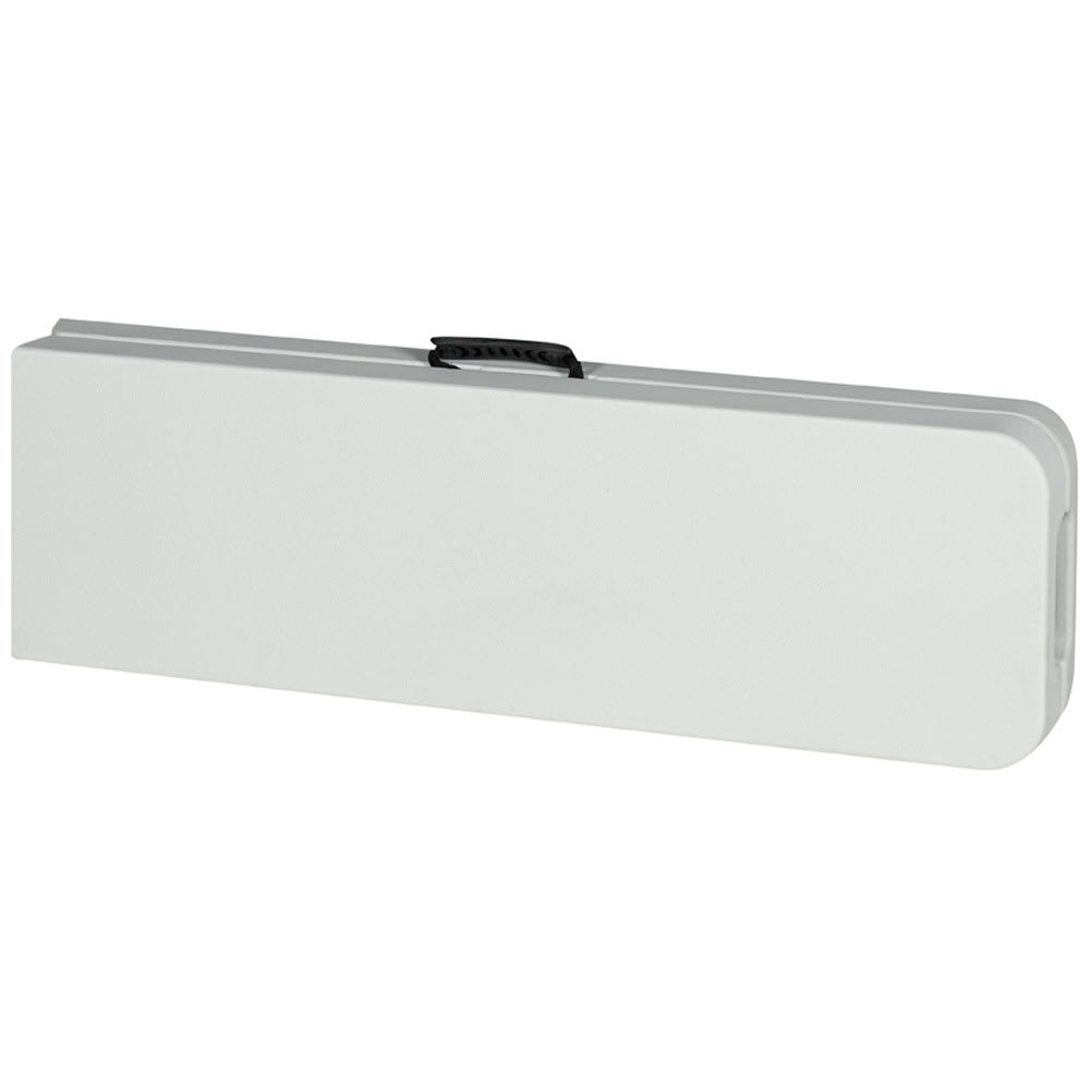 Banc pliable blanc 70&nbsp;7/8&nbsp;po