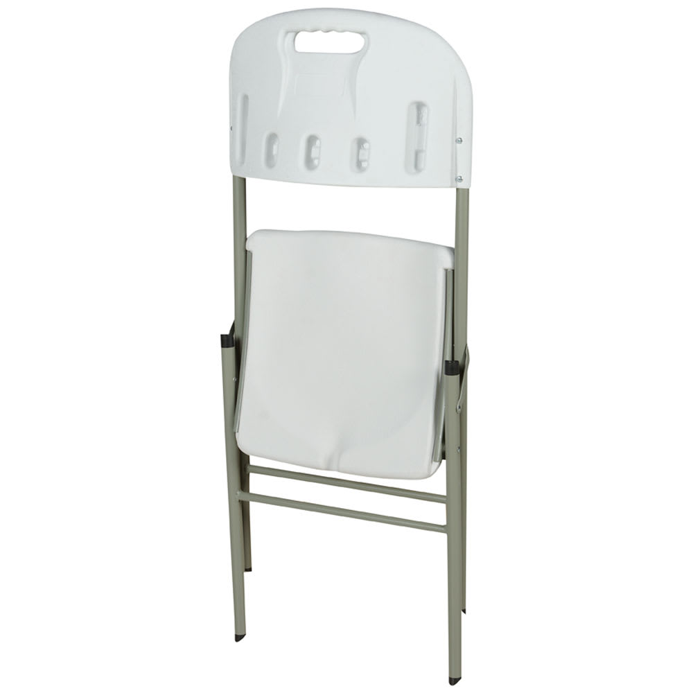 Chaise pliante blanche