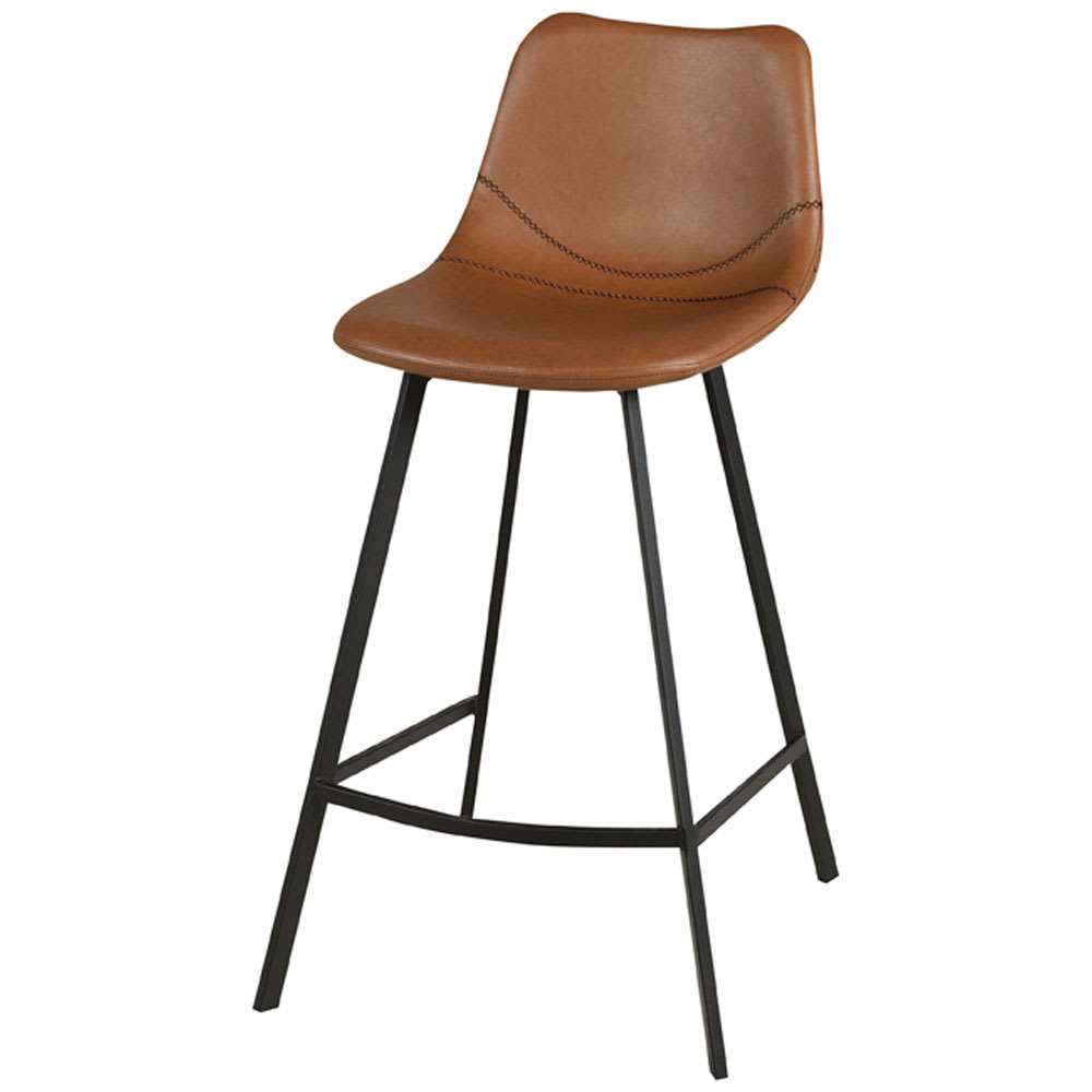 Tabouret Couture tan ASTELLA