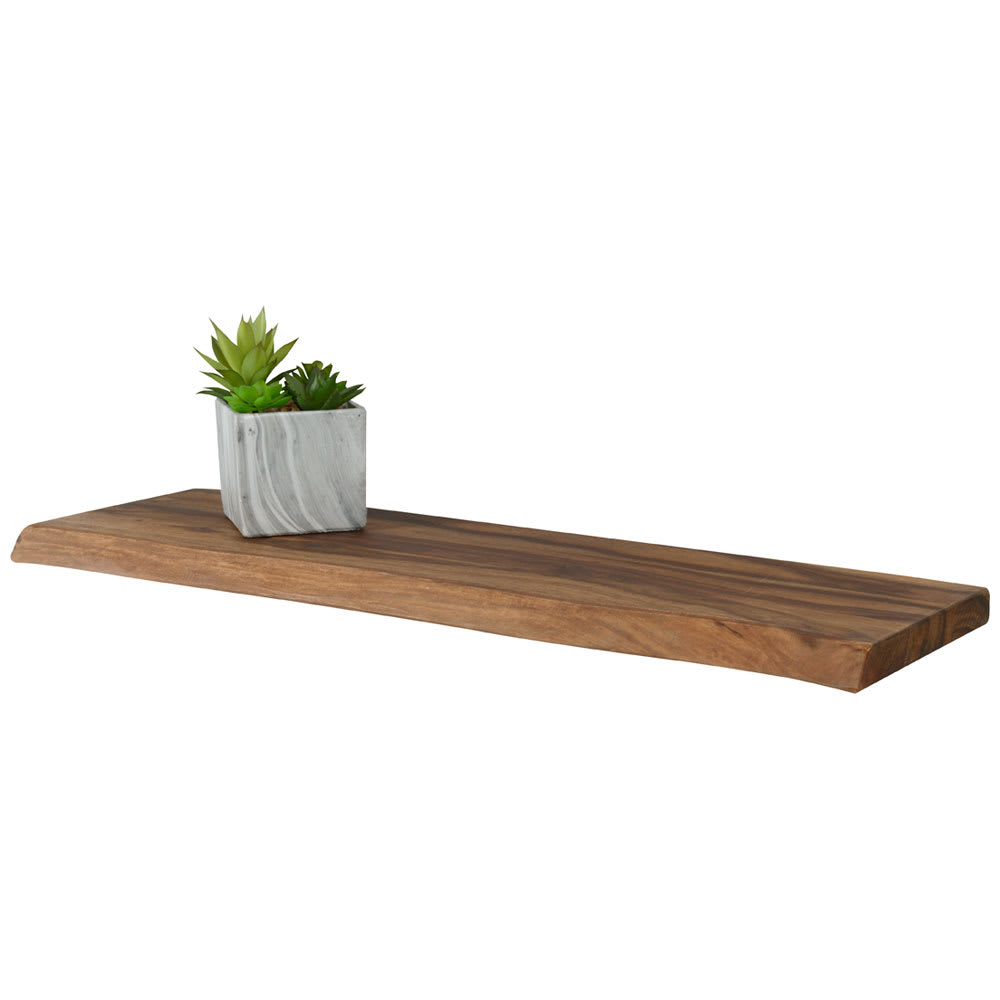 Tablette en bois d'acacia 35&nbsp;7/16&nbsp;po ASTELLA