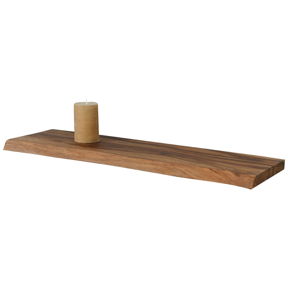 Tablette en bois d'acacia 35&nbsp;7/16&nbsp;po ASTELLA