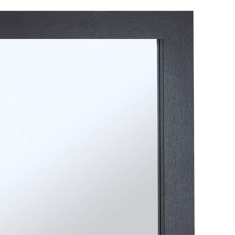 Miroir rectangulaire avec cadre noir 28 po x 40 po