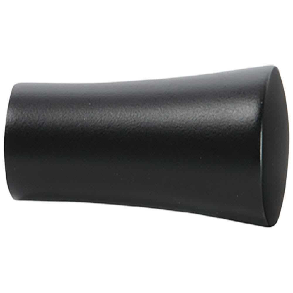 Embouts pour tringle à rideaux Conik noir Pqt/2 VERTUO