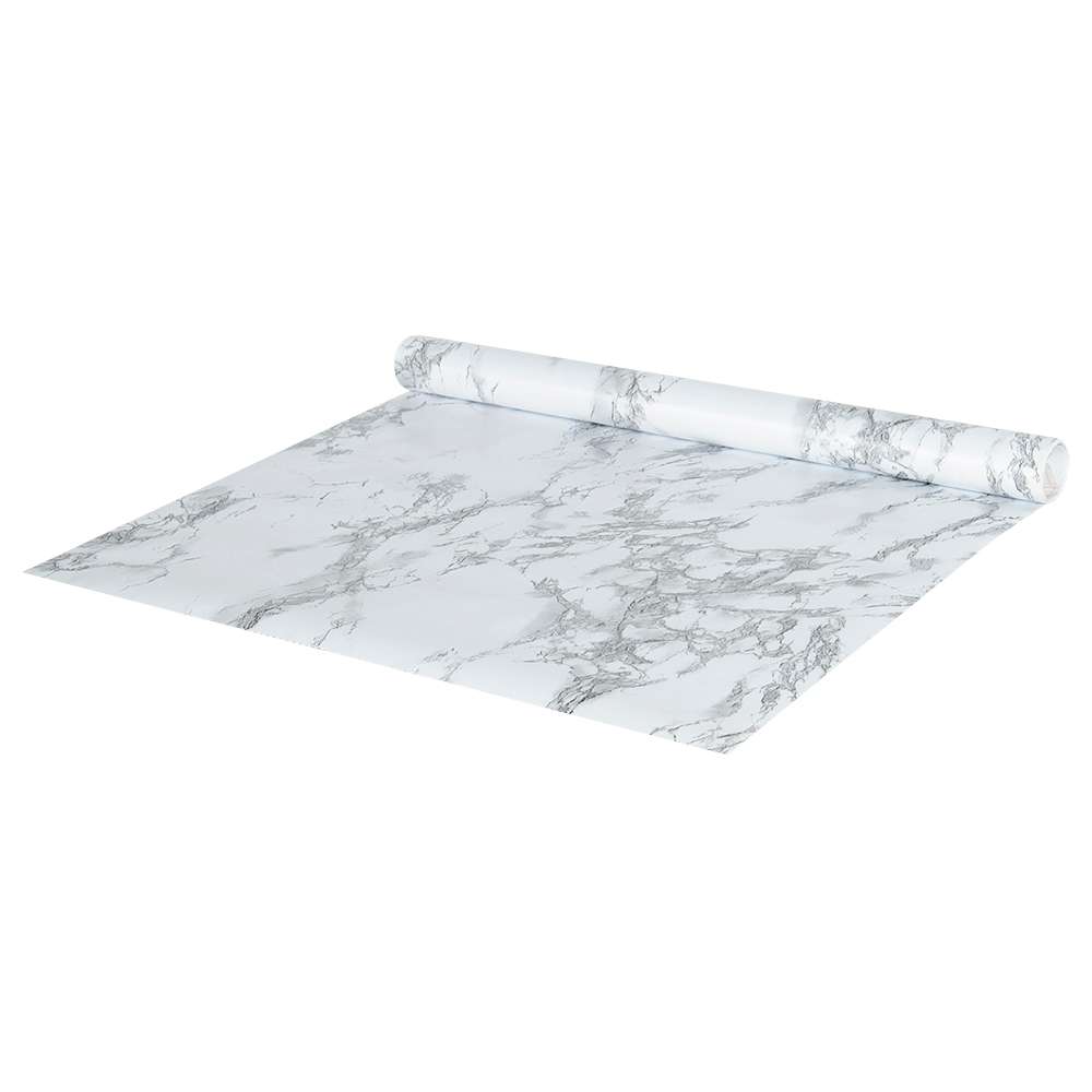 Self-Adhesive Covering for Cabinets 18 in. X 9 ft. Classic Marble