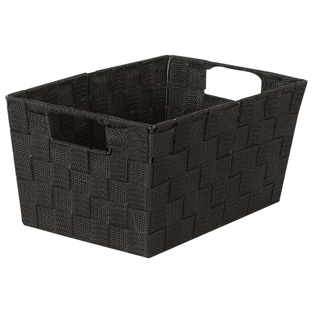 Panier de rangement en polypropylène noir 15 5/8 po VERTUO