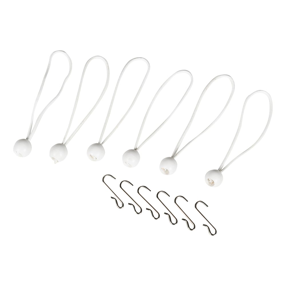 Élastiques pour porte d'abri d'auto Pqt/6