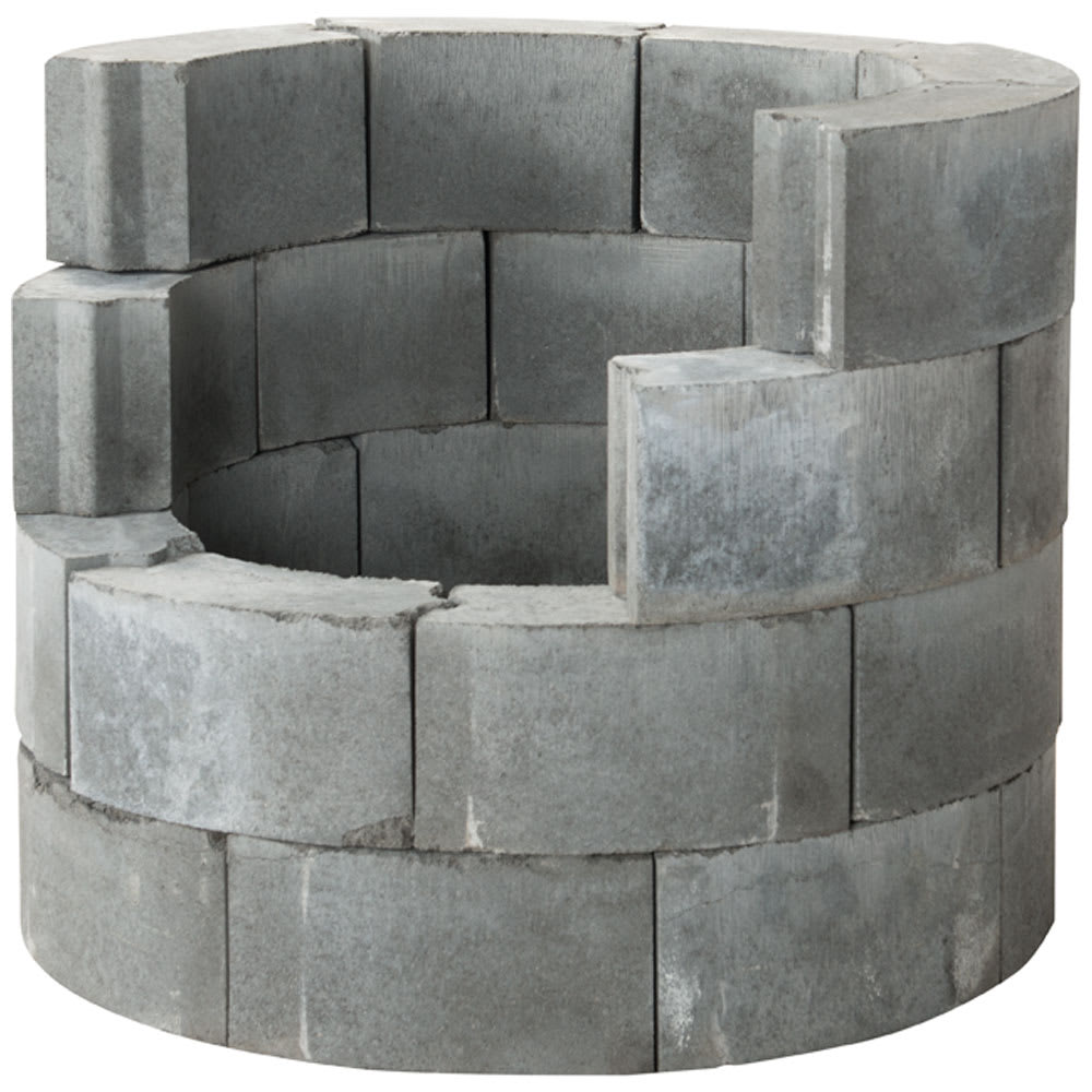 Bloc de béton pour foyer