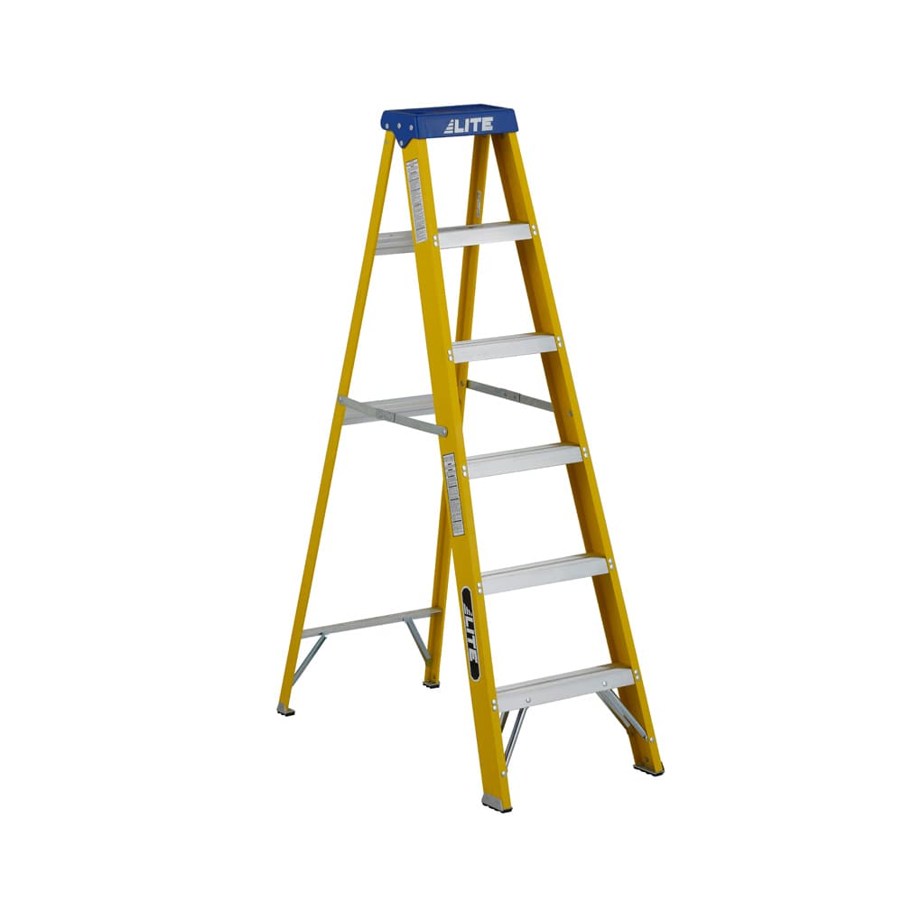 Heavy-Duty Fibreglass Stepladder 6 ft. Grade 1