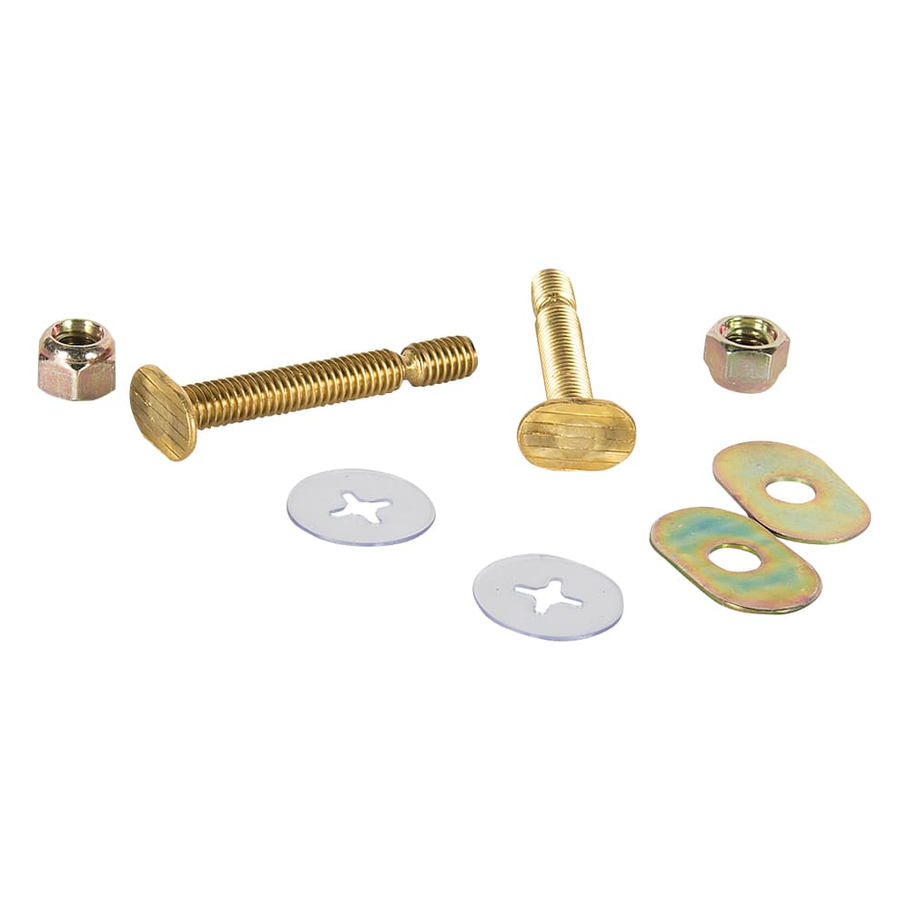 Boulons de toilette à plancher Pqt/2