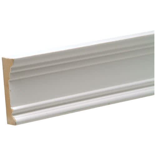 Architrave en fibre de bois 1 1/4 po x 3&nbsp;3/4&nbsp;po&nbsp;x 8 pi