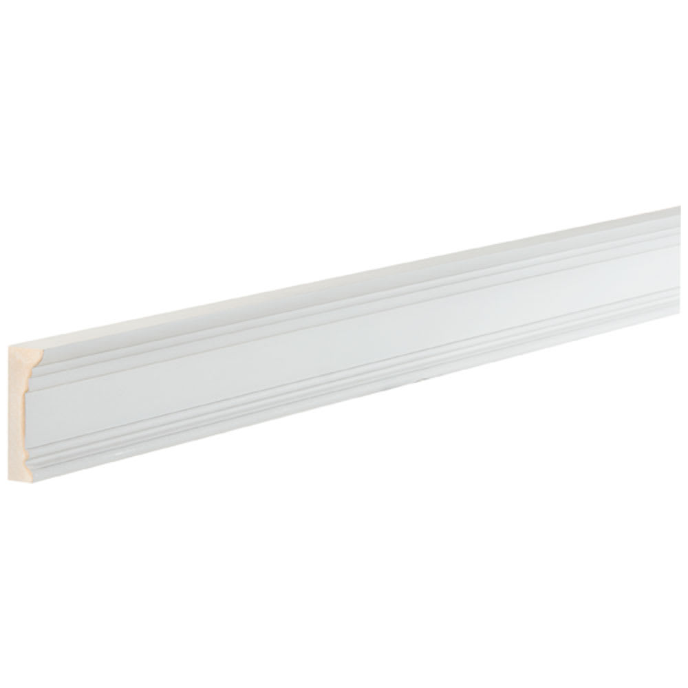 Architrave en fibre de bois 1 1/4 po x 3&nbsp;3/4&nbsp;po&nbsp;x 8 pi