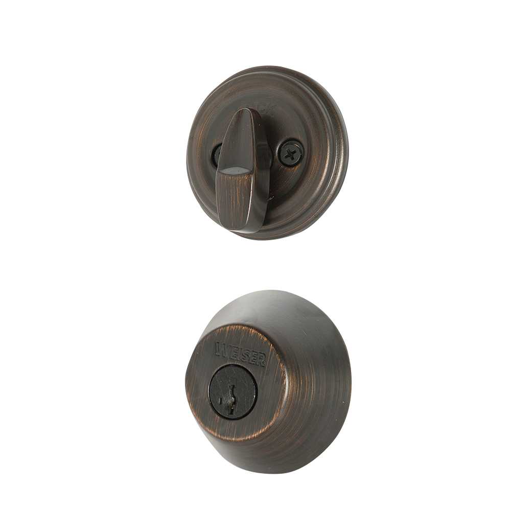 Serrure à pêne dormant simple bronze vénitien