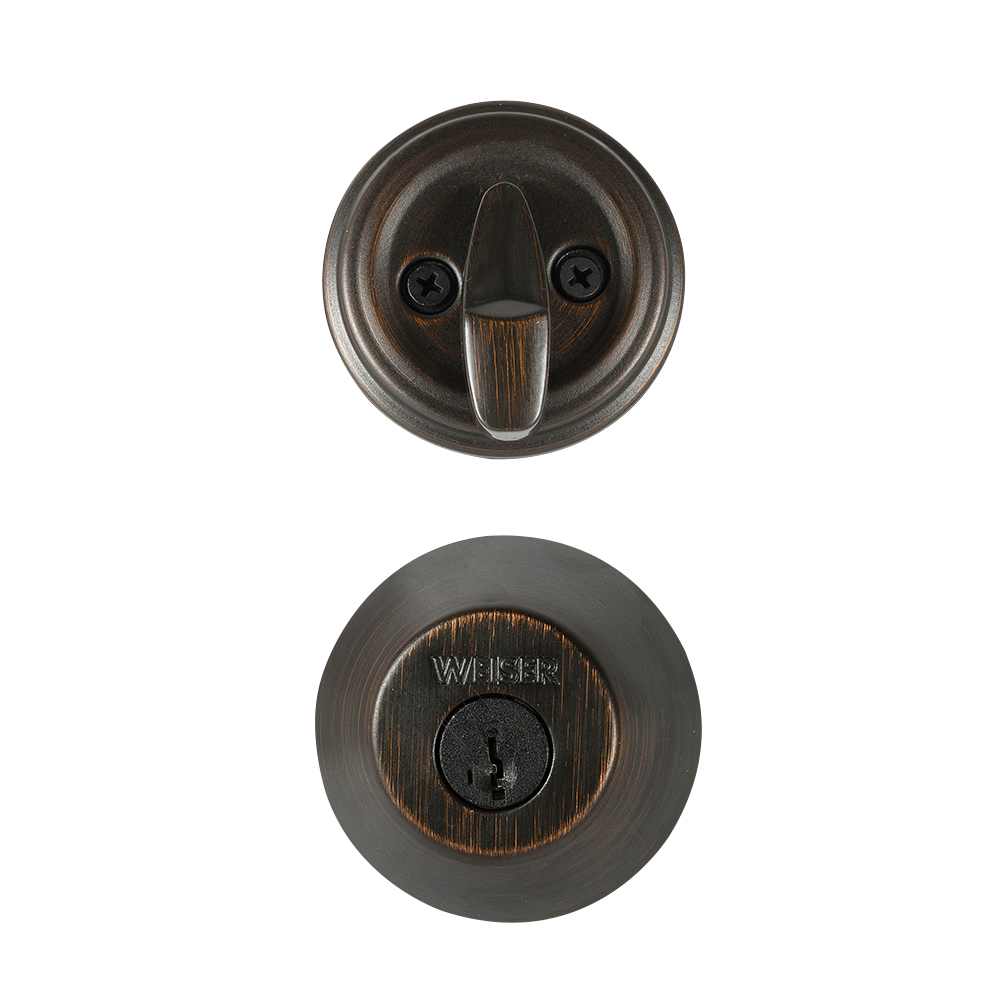 Serrure à pêne dormant simple bronze vénitien