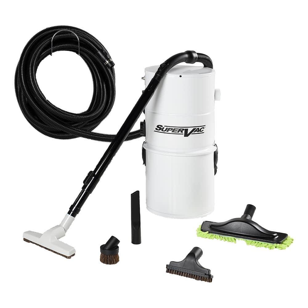 Aspirateur central SuperVac filtration par sac 506AW 16 L 55 dB