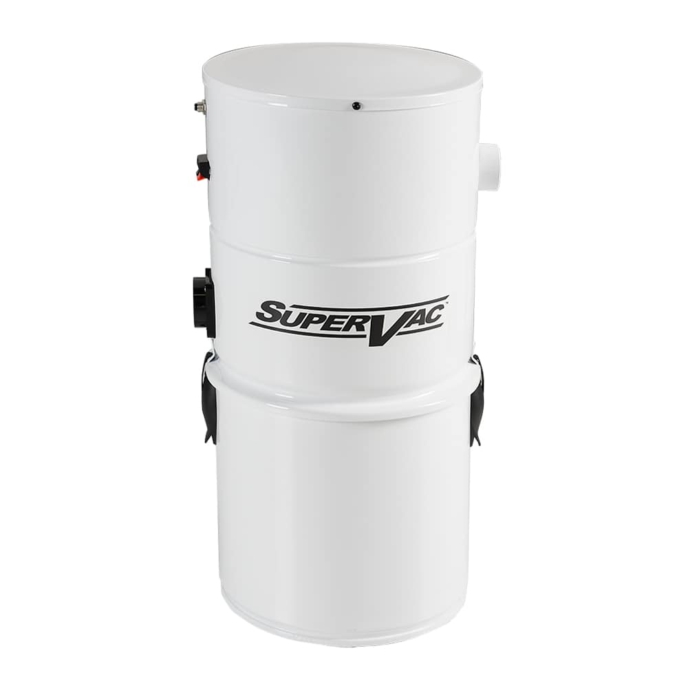 SuperVac Central Vacuum Bag Filtration 506AW 16 L, 55 dB