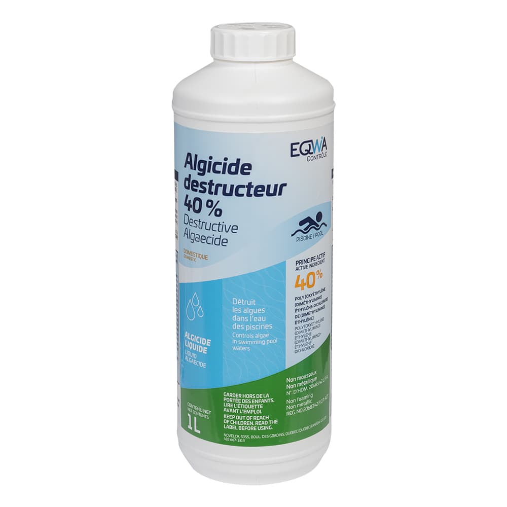Algicide liquide 40% 1&nbsp;L