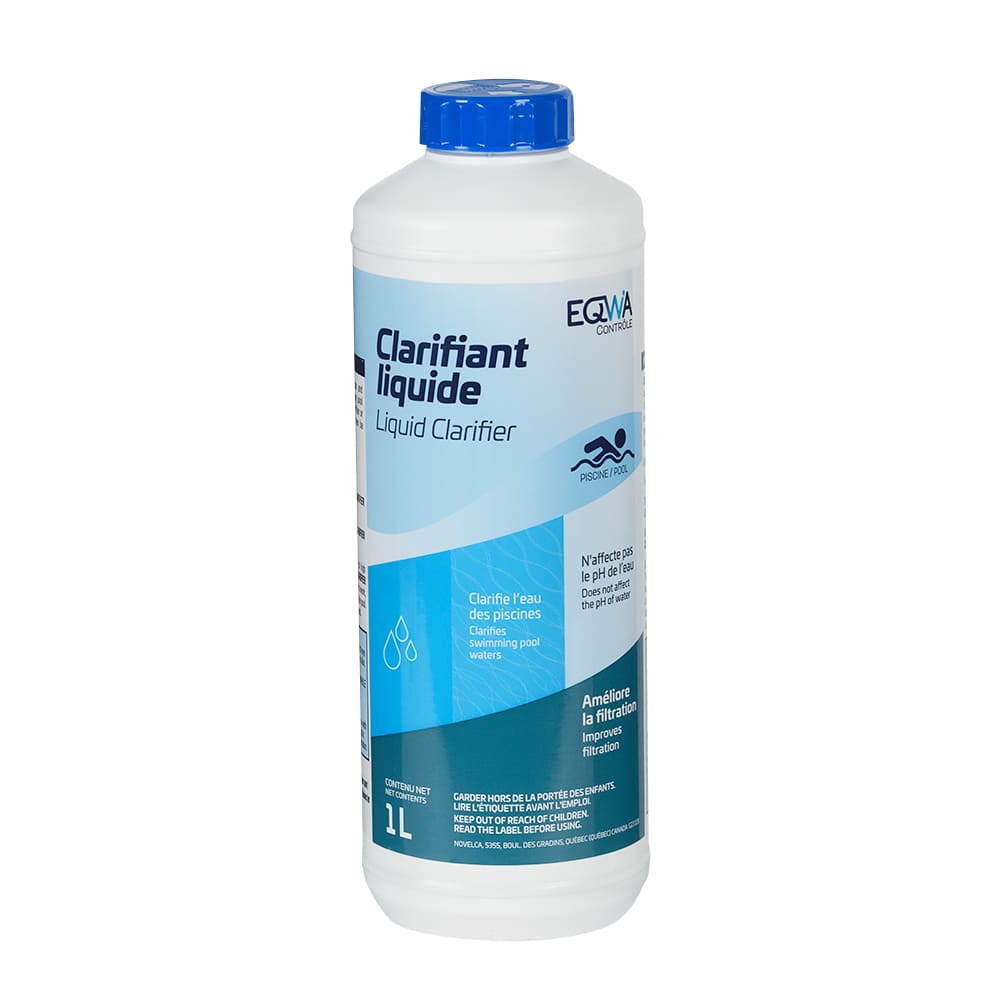 Clarifiant liquide pour piscine 1&nbsp;L