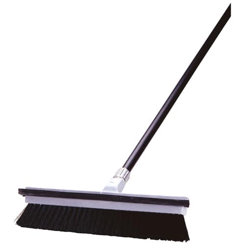 Balai-brosse et racloir 16 po