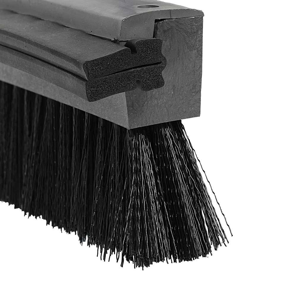 Balai-brosse et racloir 16 po