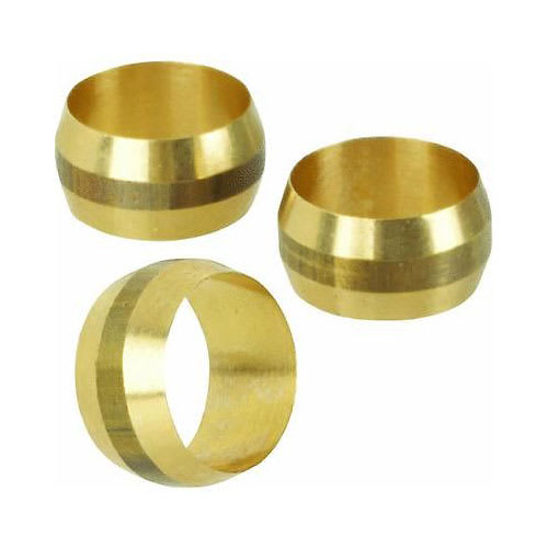 Anneaux de compression en laiton 1/4&nbsp;po Pqt/3