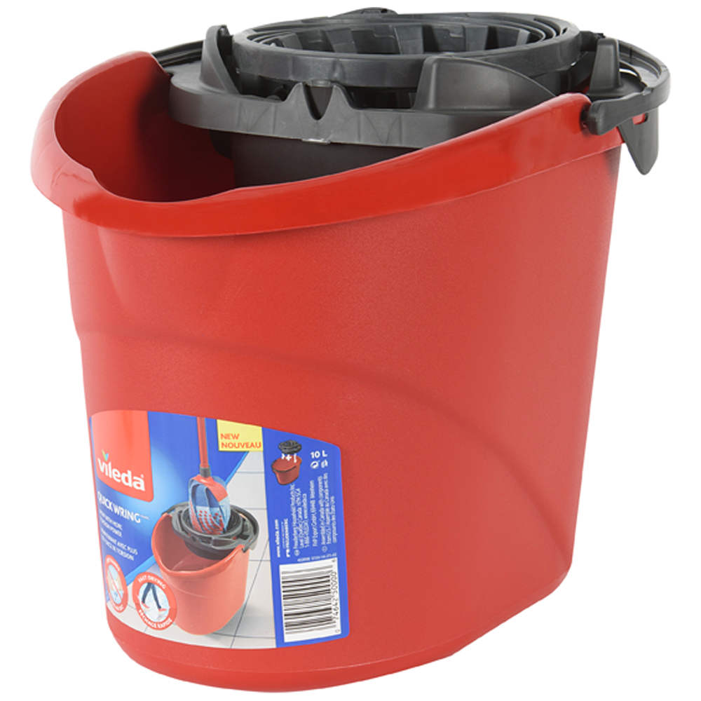 Seau gradué en plastique avec essoreuse 10 L VILEDA