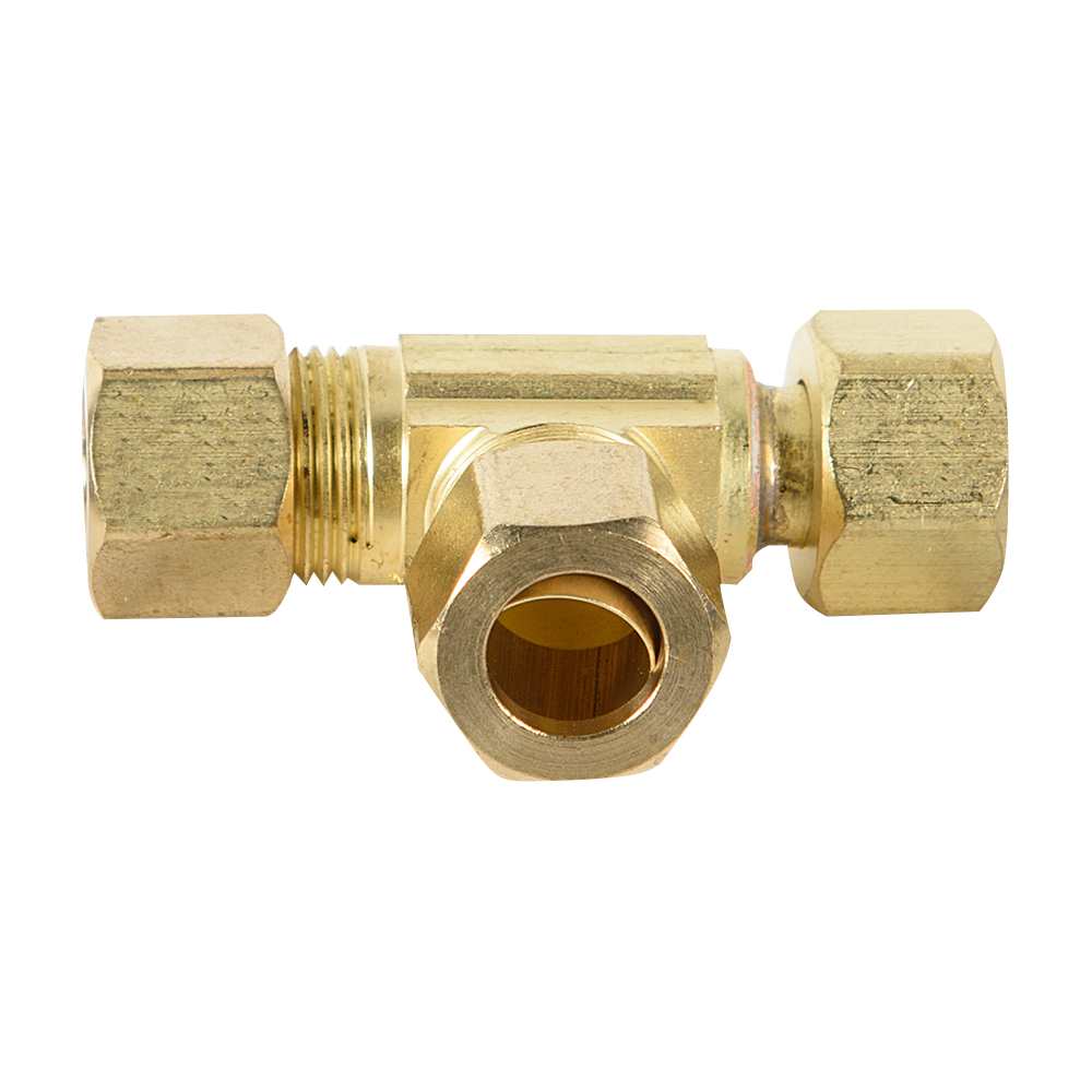 Té adaptateur à compression 3/8 po