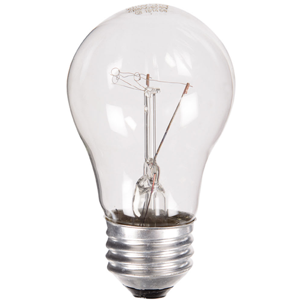 Ampoule incandescente pour électroménagers A15, 40 W