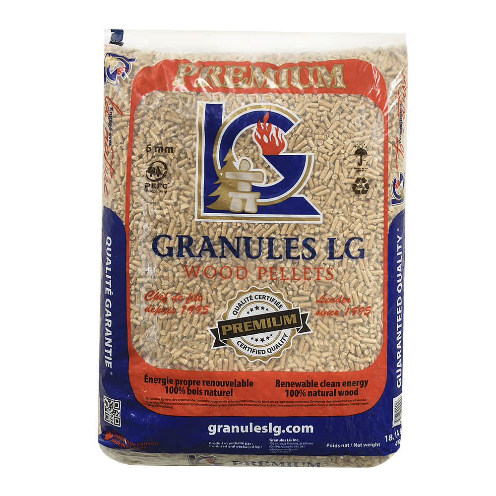 Granules de bois pour poêle 40 lb