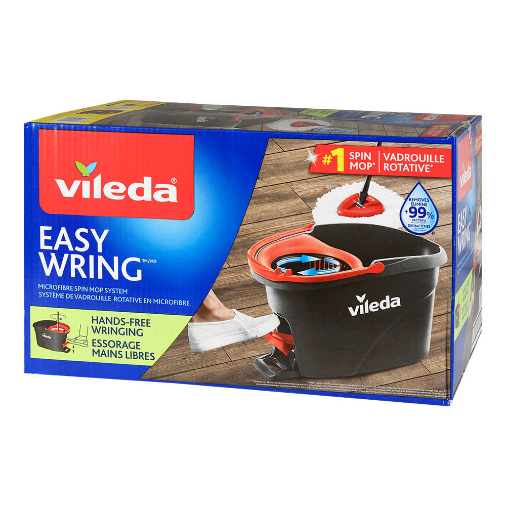 VILEDA Easy Wring Spin Mop & Bucket Set